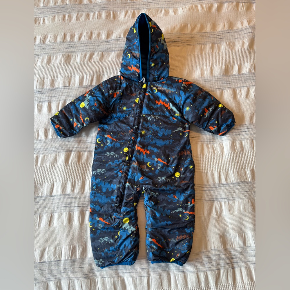 Reversible One piece bunting snow suit